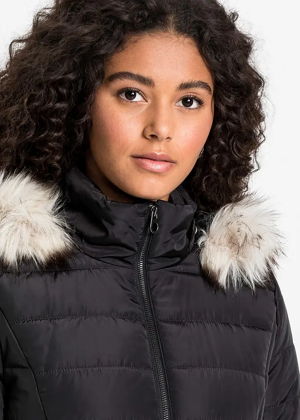 Manteau matelassé avec ceinture, bonprix