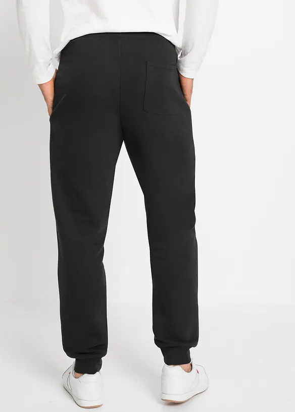 Pantalon de jogging avec détails sportifs, bonprix