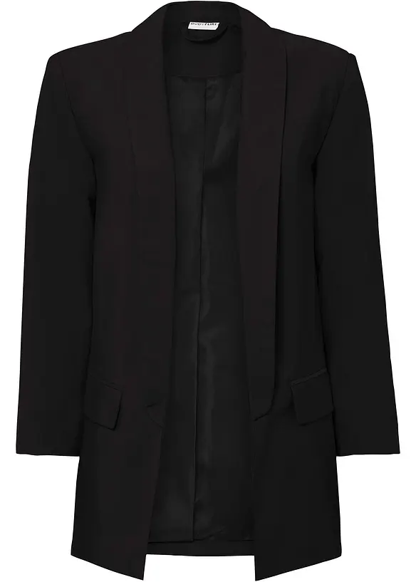 Blazer long en viscose majoritaire, bonprix