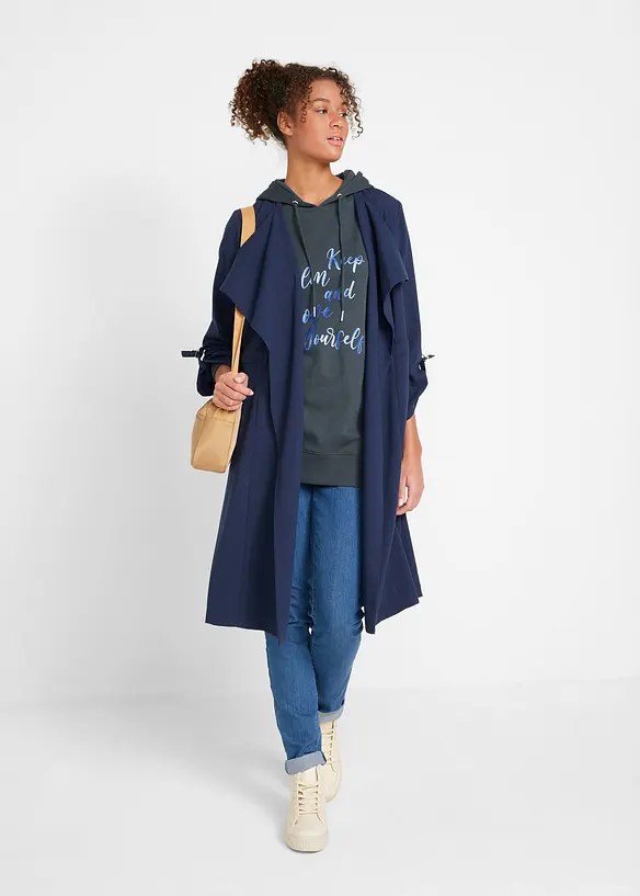 Sweat à capuche 100% coton, bonprix