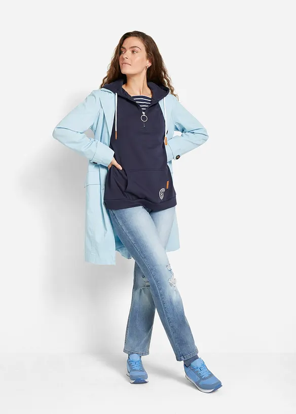 Sweat-shirt &agrave; capuche, bonprix