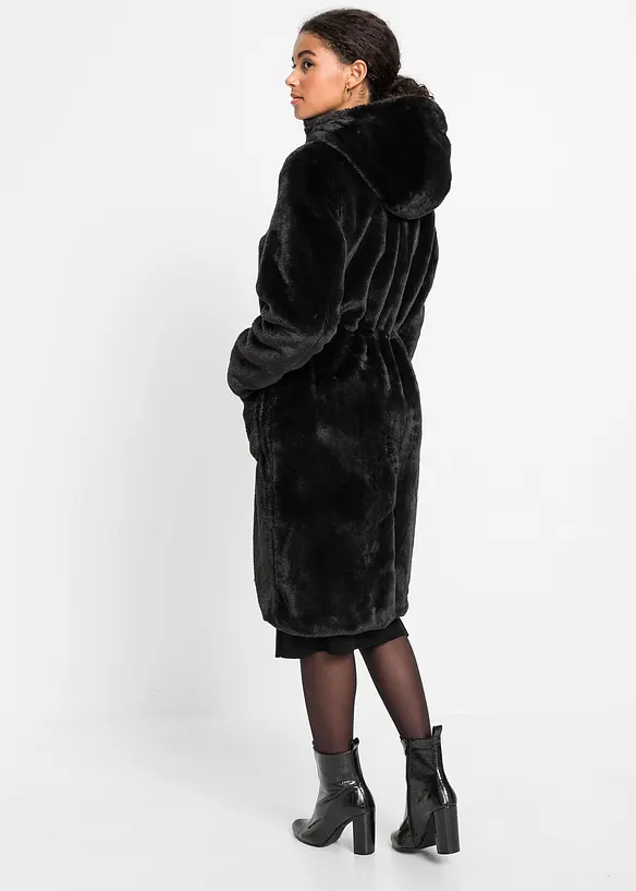 Manteau peluche, bonprix