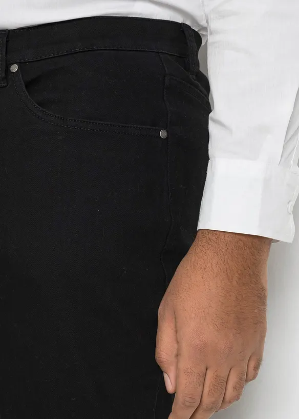 Jean slim extensible, coupe droite, bonprix