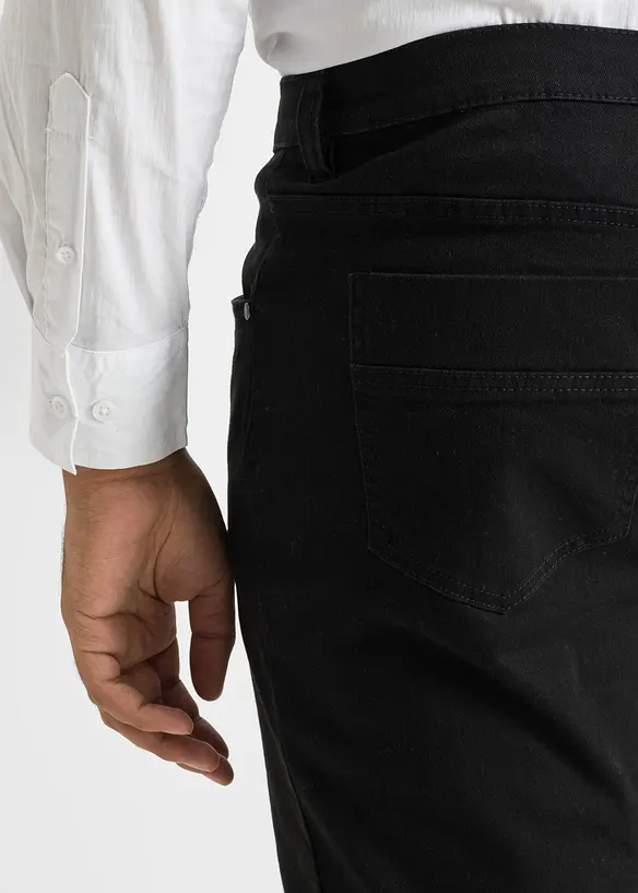 Jean slim extensible, coupe droite, bonprix