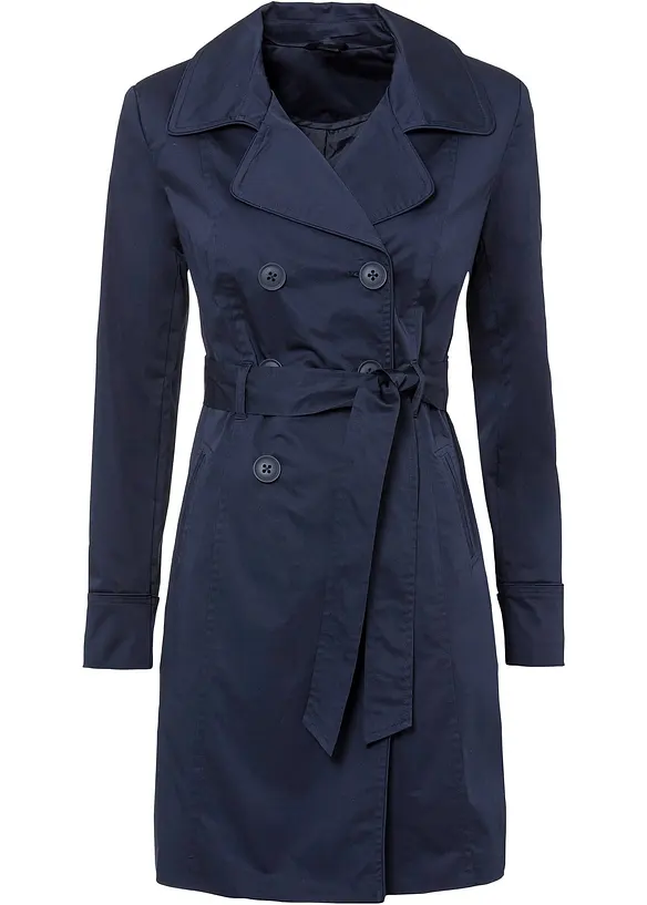 Trench-coat en coton, bonprix