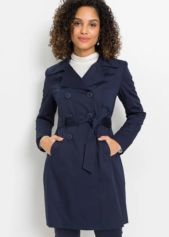 Trench-coat en coton, bonprix