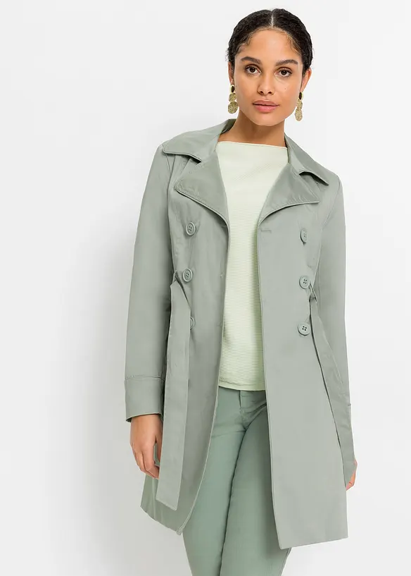 Trench-coat en coton, bonprix
