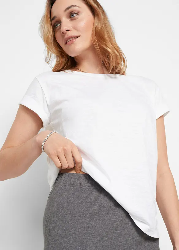 Lot de 2 jupes extensibles en jersey, bonprix