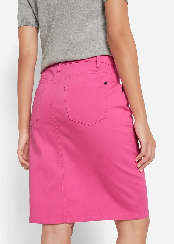 Jupe en jean extensible, bonprix