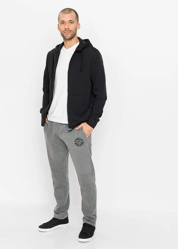 Lot de 2 sweats à capuche zippés , bonprix