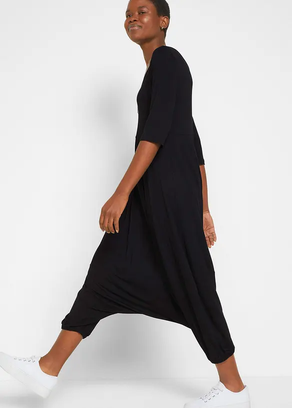 Combinaison fluide en jersey viscose extensible, bonprix