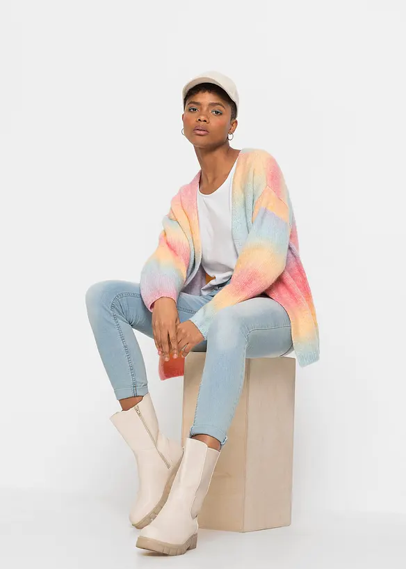 Gilet en grosse maille, bonprix