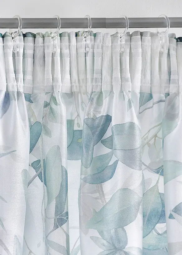 Rideau à imprimé végétal (1 pce.), bonprix