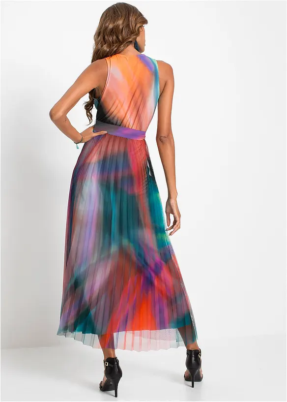 Robe portefeuille color&eacute;e, bonprix