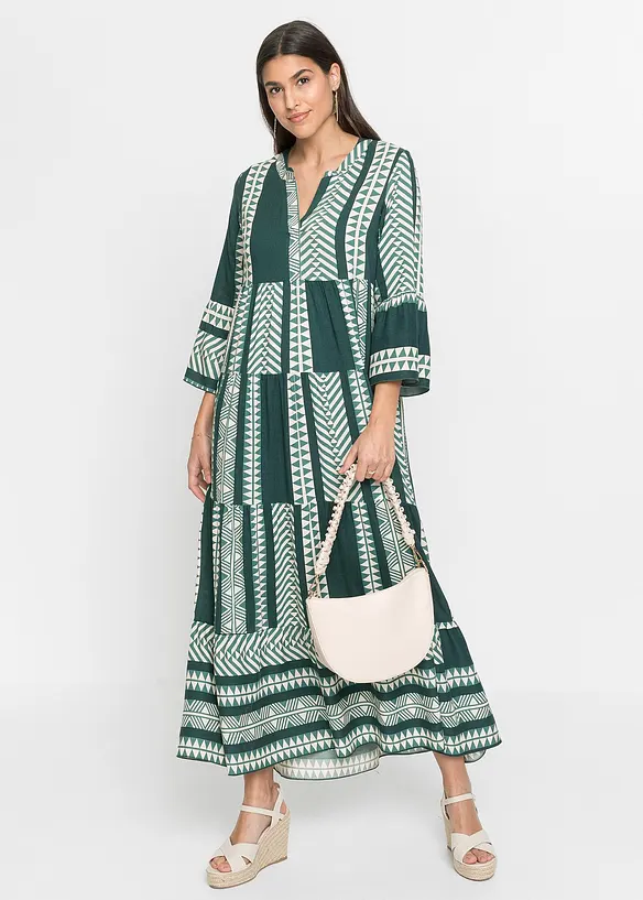 Robe longue en viscose fluide, bonprix