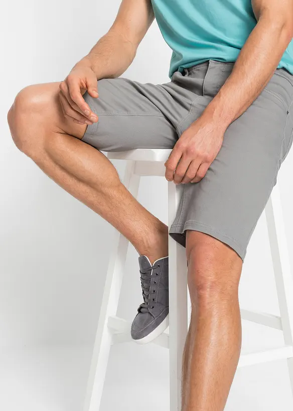 Bermuda classique en coton extensible, bonprix