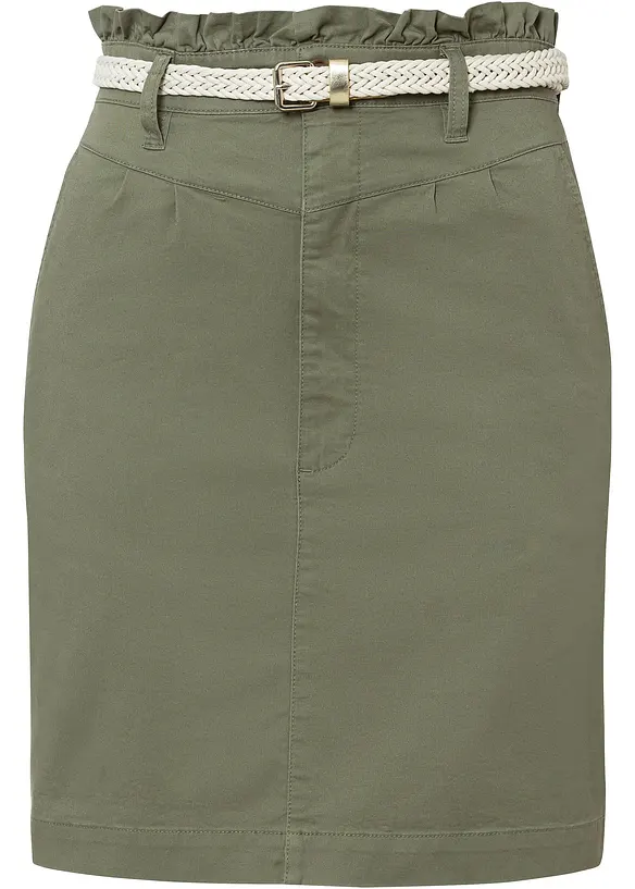 Jupe avec ceinture, bonprix