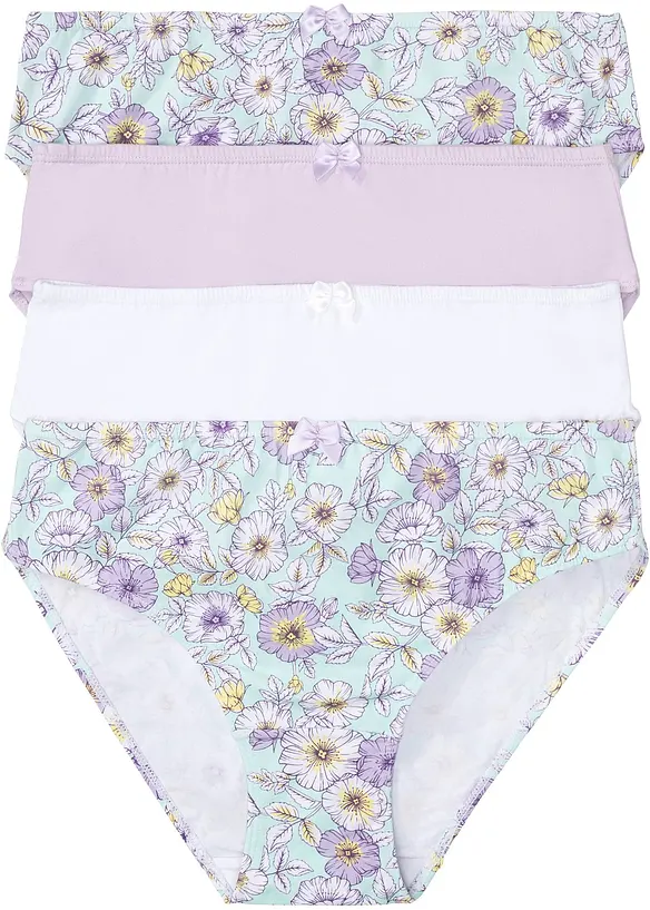 Lot de 4 slips Maxi, bonprix