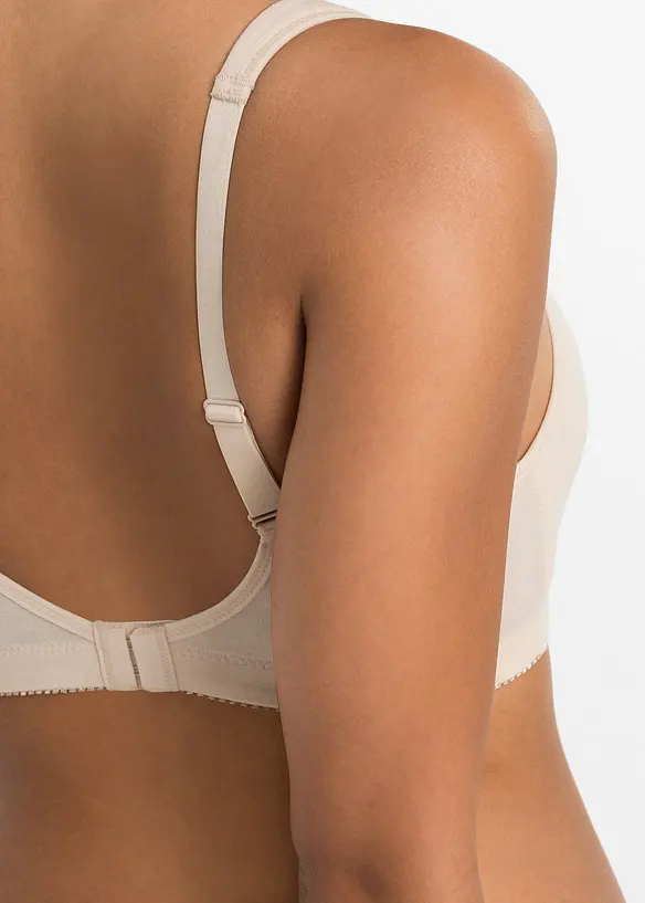 Lot de 2 soutiens-gorge coton moulés sans armatures, bonprix