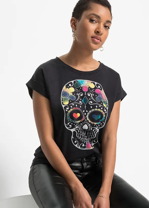 T-shirt doux en viscose mélangée, bonprix