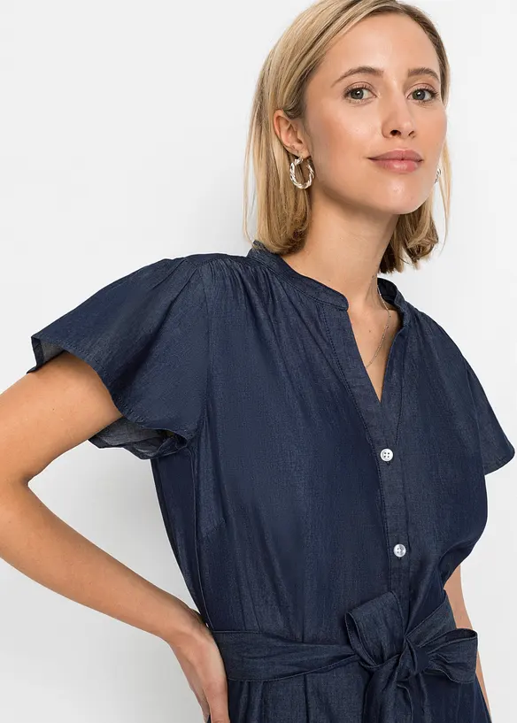 Robe en jean 100% coton, bonprix