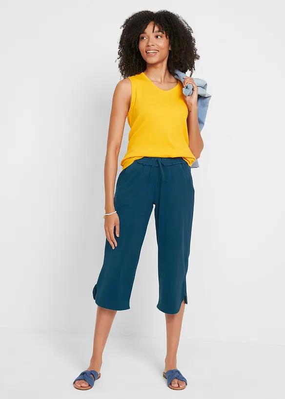 Pantalon en jersey coton extensible, bonprix