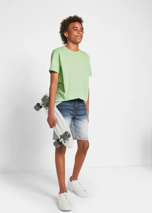 Lot de 3 T-shirts 100% coton, bonprix