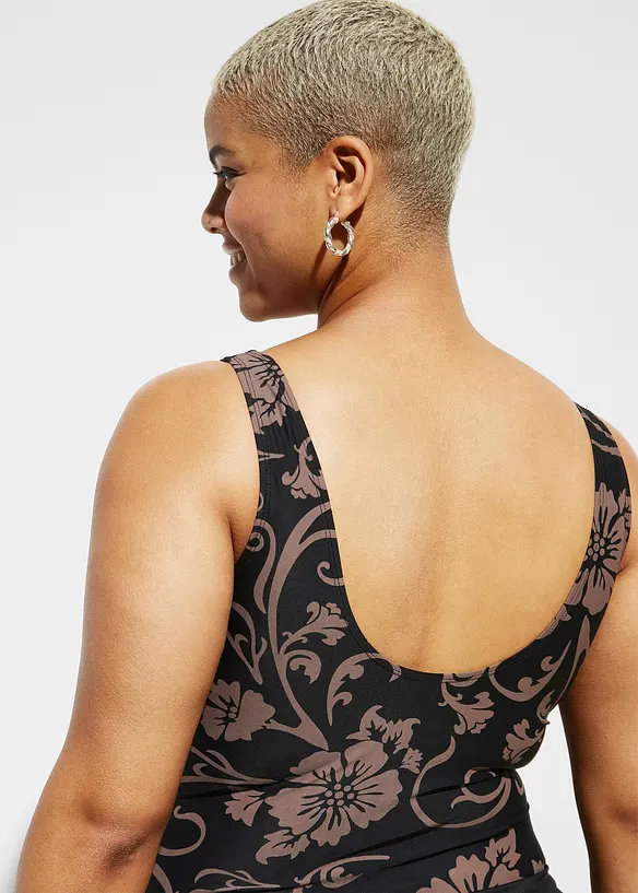 Robe de bain sculptante, maintien léger, bonprix