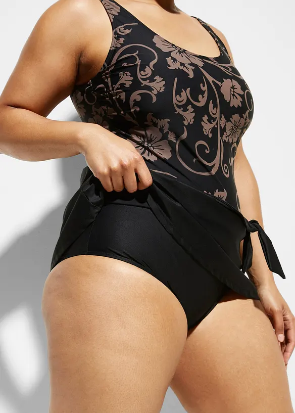 Robe de bain sculptante, maintien léger, bonprix