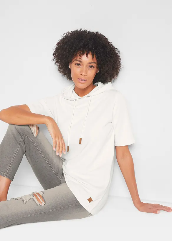 Sweat &agrave; capuche, bonprix