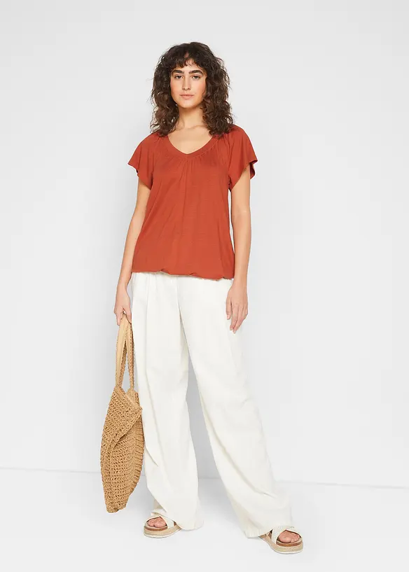 T-shirt en viscose extensible, bonprix