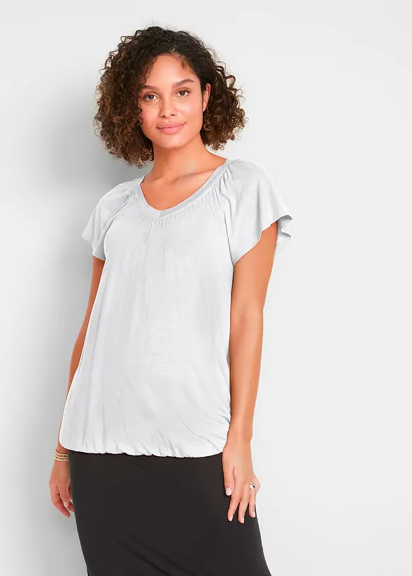 T-shirt en viscose extensible, bonprix