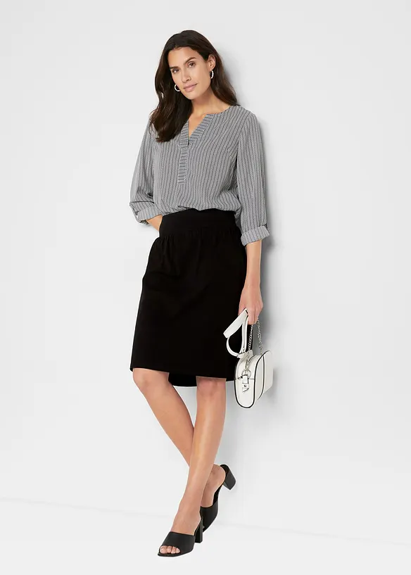 Jupe-short en coton extensible, bonprix