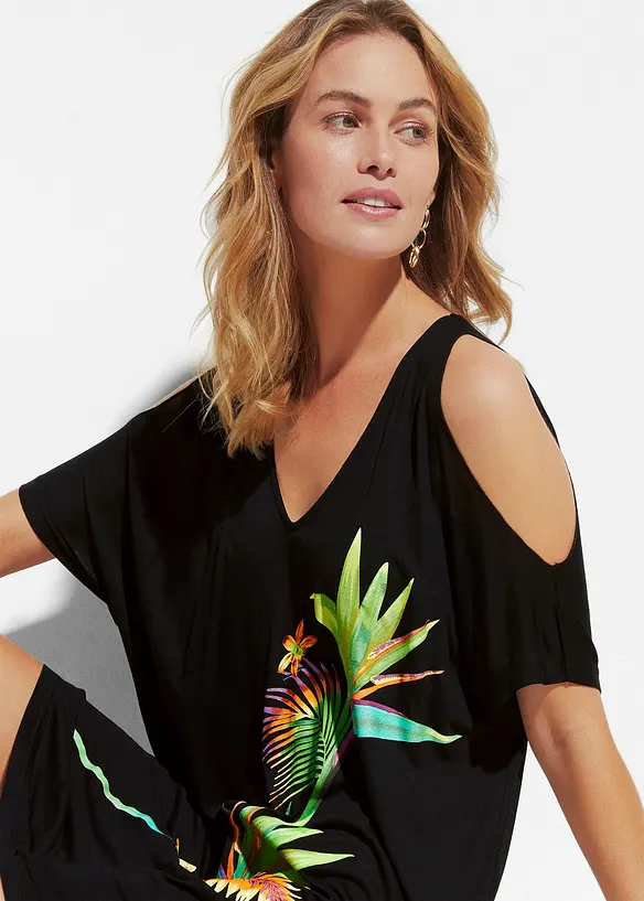 Robe de plage en viscose fluide, bonprix