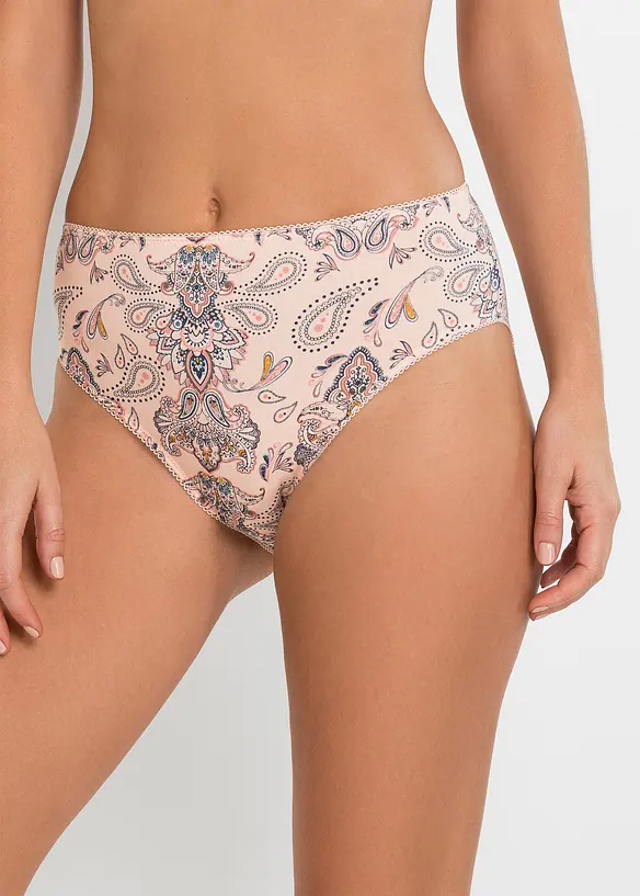 Lot de 4 slips Maxi coton confortables, bonprix