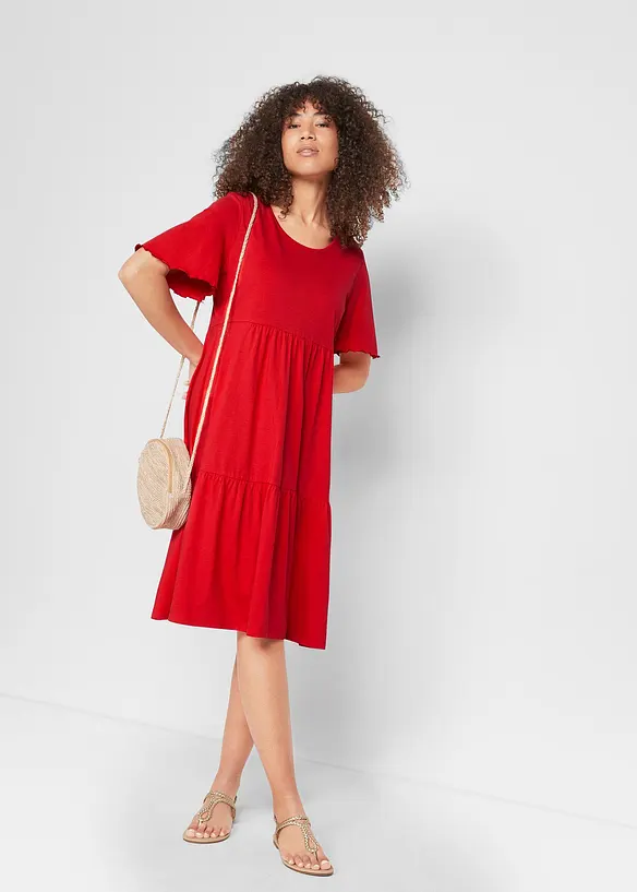 Robe en jersey 100% coton, bonprix