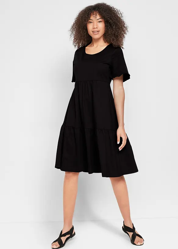 Robe en jersey 100% coton, bonprix