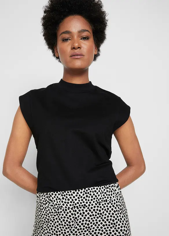 Pantalon palazzo en viscose extensible, bonprix