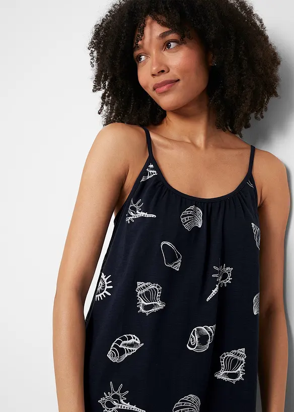 Robe tunique en jersey coton, bonprix