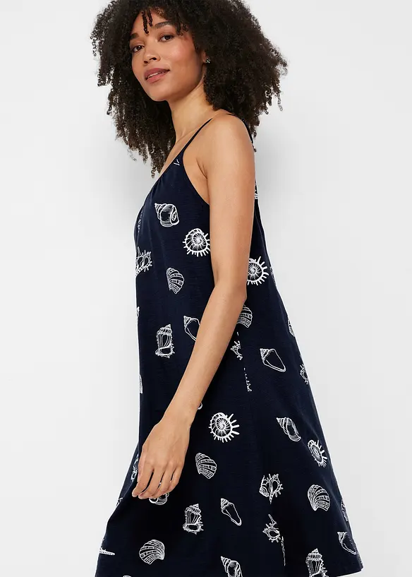 Robe tunique en jersey coton, bonprix