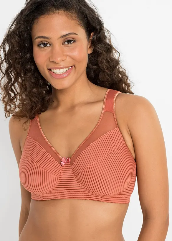Soutien-gorge minimiseur sans armatures à bretelles rembourrées, bonprix