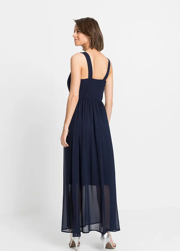 Robe longue avec strass, bonprix