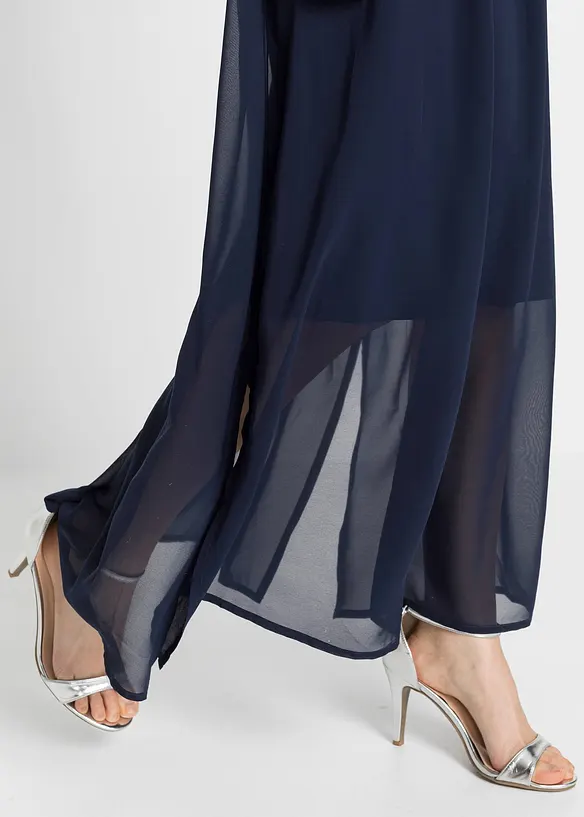 Robe longue avec strass, bonprix