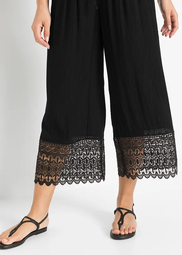 Jupe-culotte en viscose, bonprix