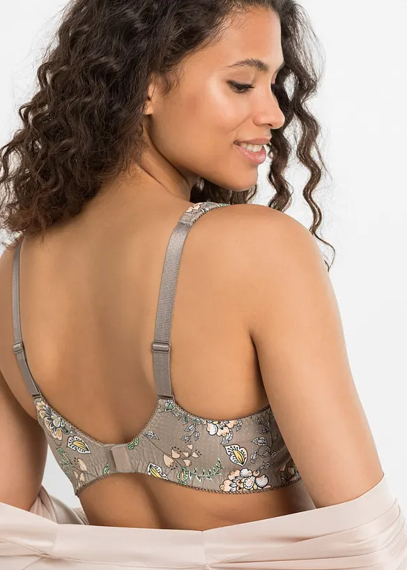 Lot de 3 soutiens-gorge coton sans armatures, bonprix