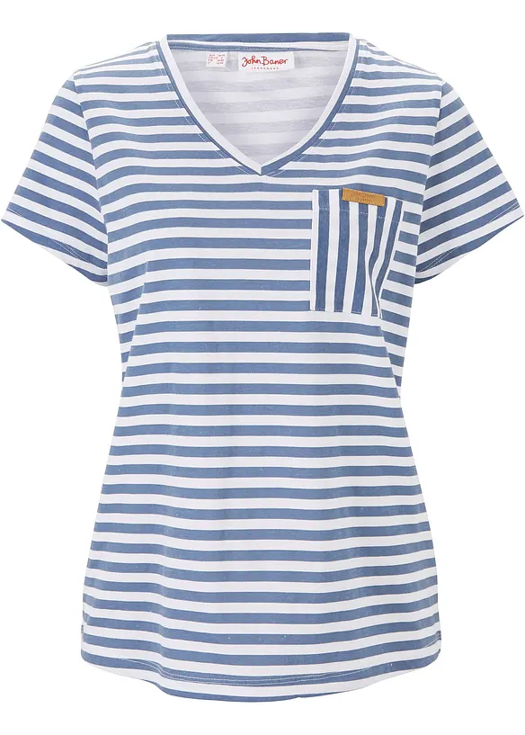 T-shirt ray&eacute;, bonprix