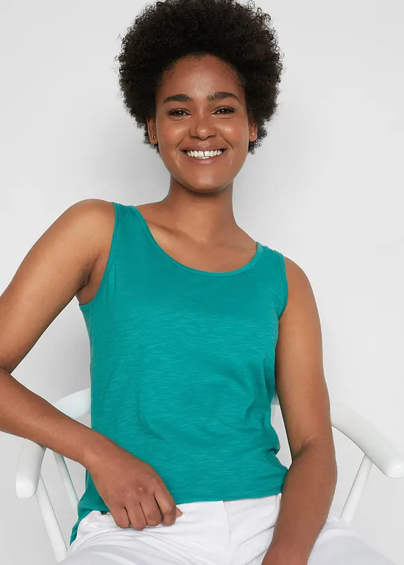 Débardeur en jersey 100% coton, bonprix