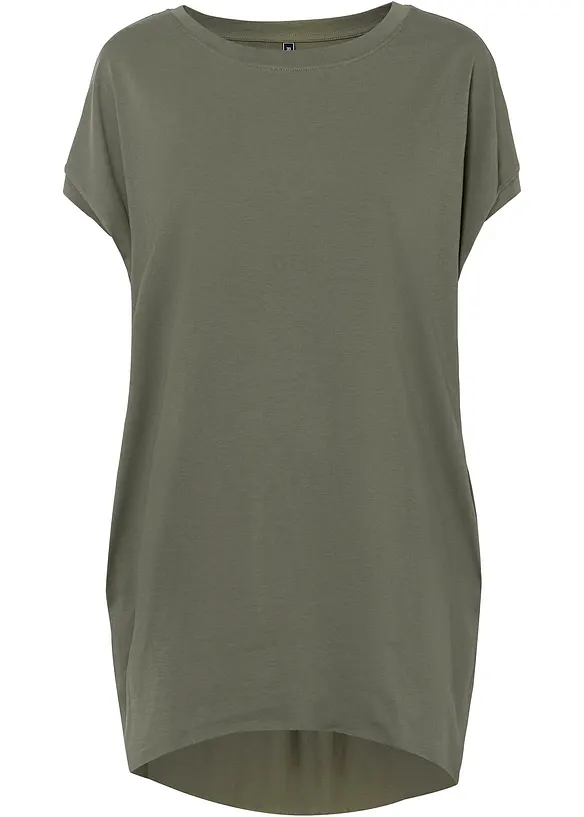 T-shirt long 100% coton, bonprix