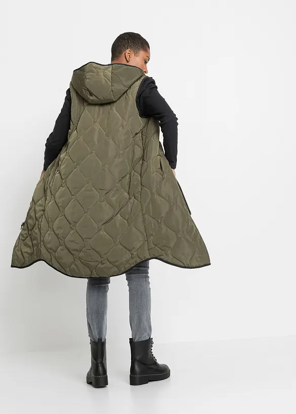 Veste matelass&eacute;e sans manches, bonprix