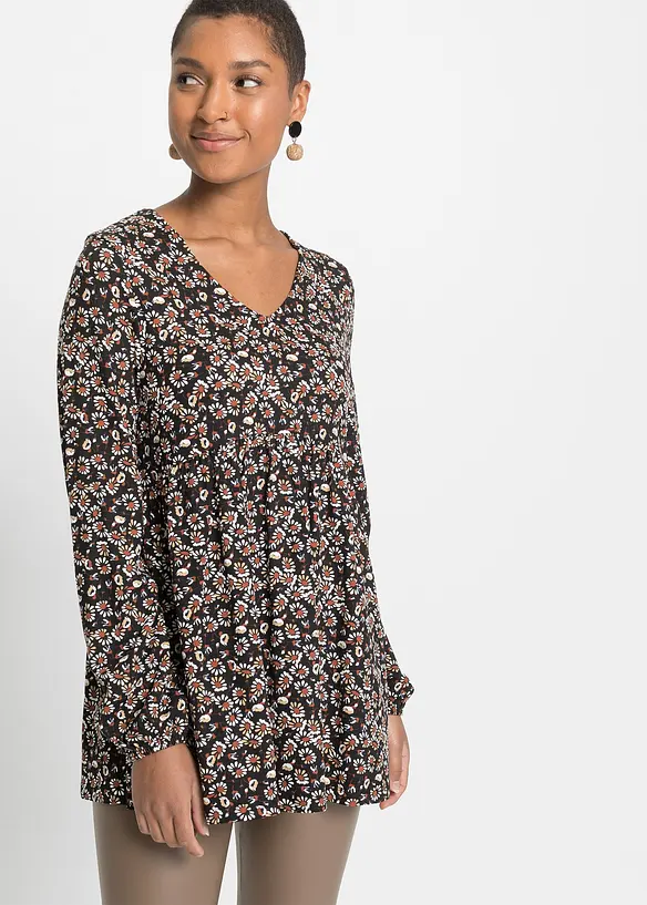 Blouse T-shirt en viscose durable, bonprix